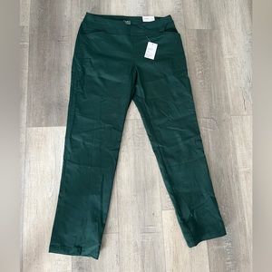 Croft & Barrow straight mid rise pants